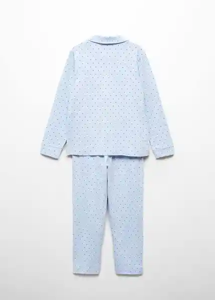 Pijama Pack Pcorbat Niños Celeste Talla 6 Mango