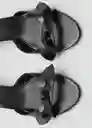 Sandalias Rocket Negro Talla 37 Mujer Mango