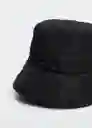 Gorro Tona Negro Talla 99 Mujer Mango