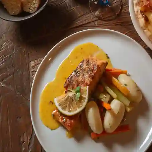 Salmone all' arancia