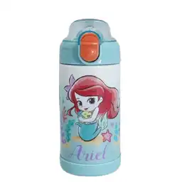 Vaso de Acero de Serie Disney Princess Ariel 300 mL Miniso