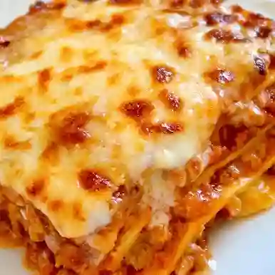 Lasaña personal de carne
