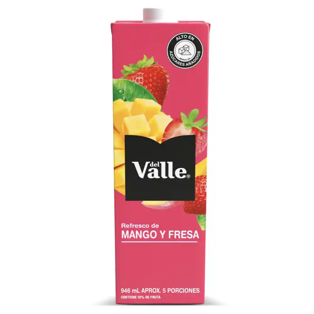 Del Valle Frutal Jugo de Mango y Fresa 