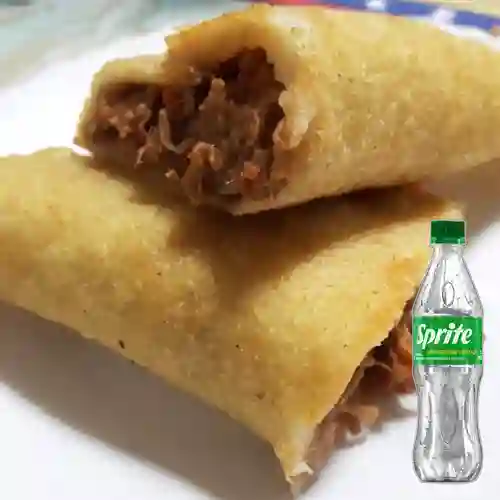 Combo Empanada de Carne Molida + Sprite Original 400ml