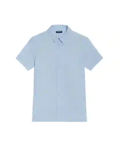 Camisa Dyed Twill Azul Ligero Claro Talla L Chevignon