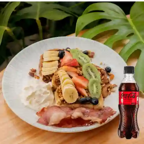 Combo Tostadas Francesas Crunchis +Cocacola S/az 400ml