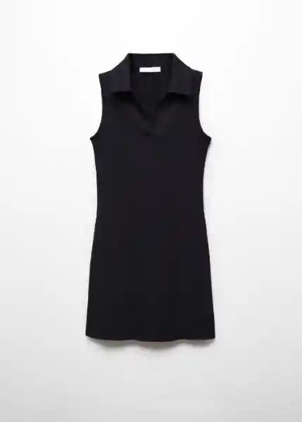 Vestido Wild-H Negro Talla XS Mujer Mango