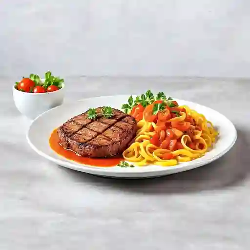 Media libra de carne de res