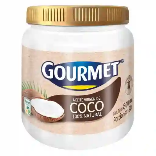 Gourmet Aceite Virgen Coco Natural