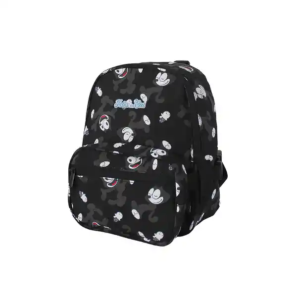 Maleta Escolar Serie Felix The Cat Negro Miniso