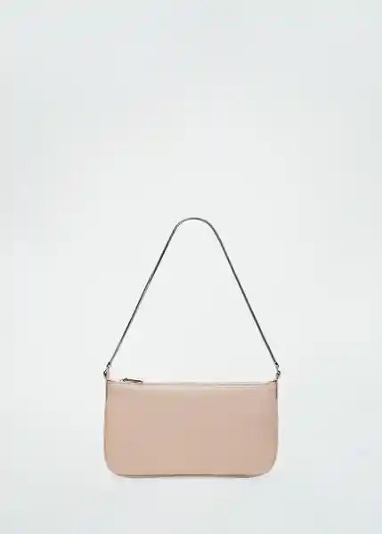 Bolso P Selena Beige Mujer Mango