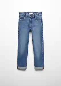 Jean Regular Tejano Medio Talla 13 Niños Mango