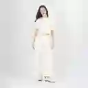 Cuello Redondo Manga Corta Blanco Talla XS 720120