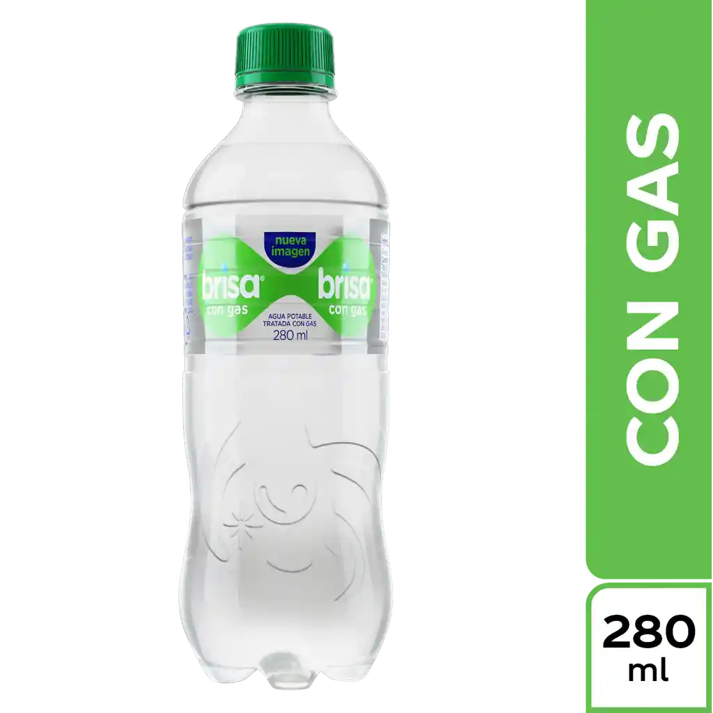 Agua Brisa con Gas PET 280ml