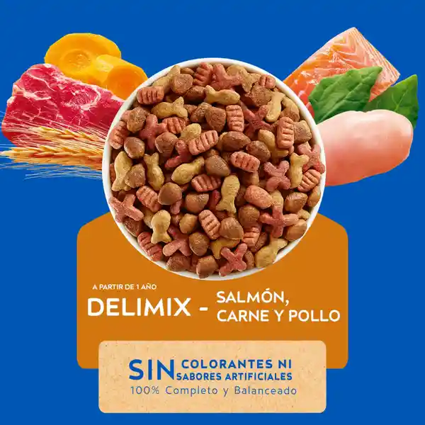 Cat Chow Alimento para Gato Adulto Delimix