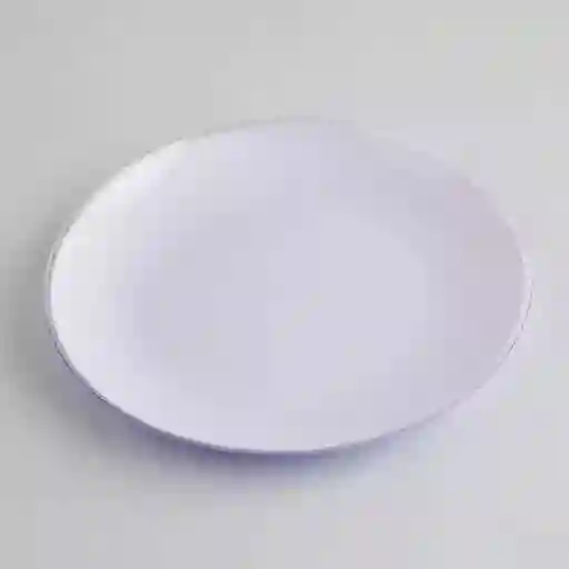 Concepts Plato Plástico Blanco 25 cm