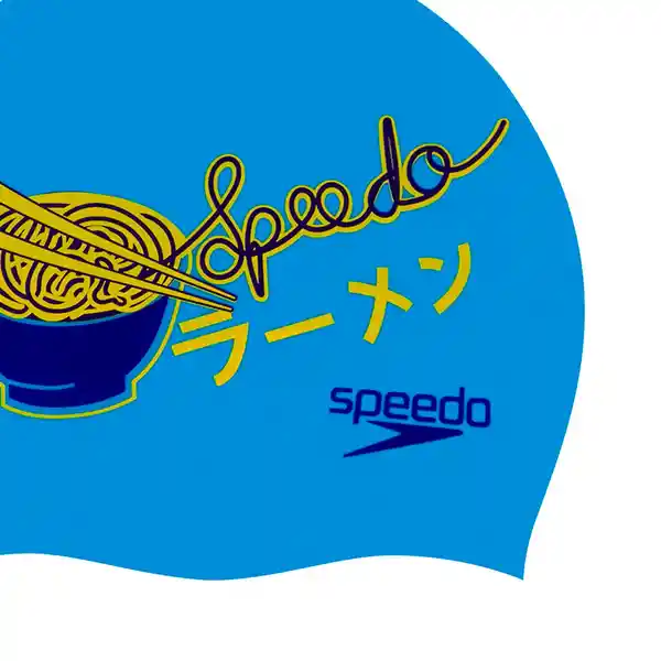 Speedo Gorro De Natacion Slogan Jr-003