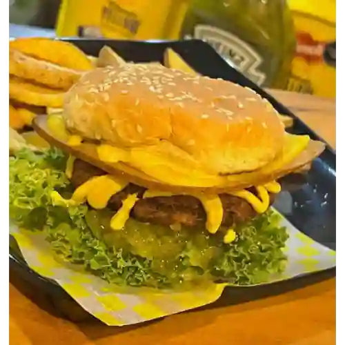 Burger-ground + Bebida