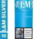L&M Silver​ x 10 Cigarrillos
