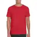 Gildan Camiseta Ring Spun su Rojo Talla L Ref. 64000