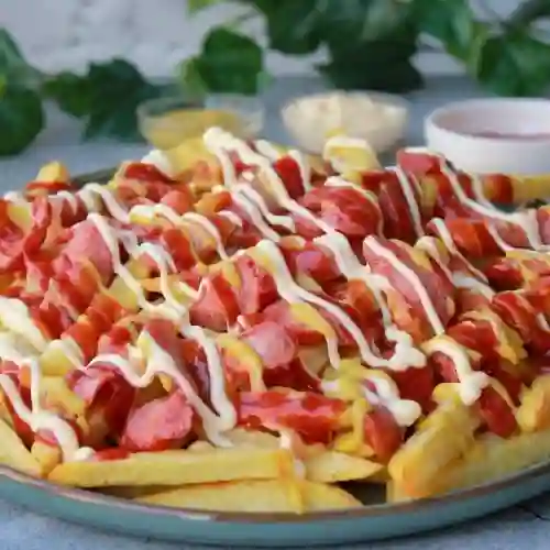 Salchipapas