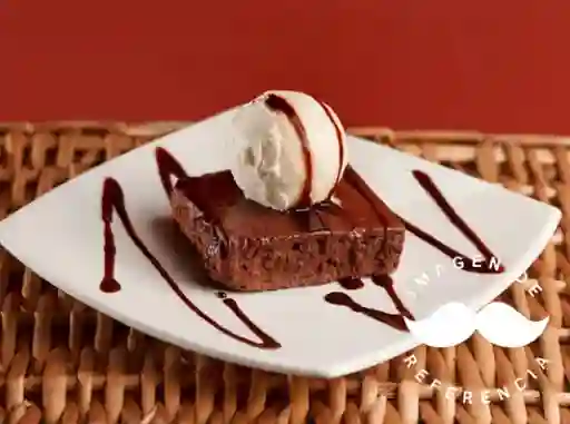 Brownie Con Helado