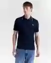 Polo Hombre Azul Talla M 809G083_AZU194023 Americanino