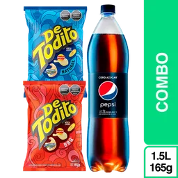 Combo de Todito Bbq y Natural + Pepsi Cero 1.5L