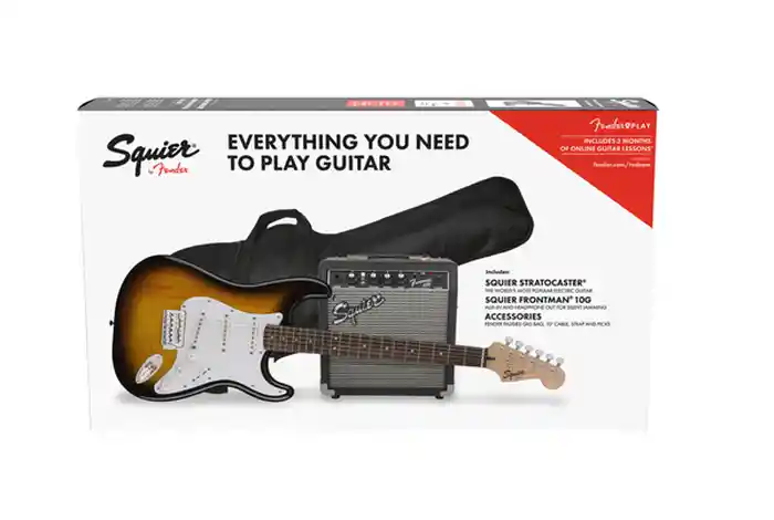 Fender Guitarra Eléctrica Pk Strato 2T10 g 0371823032 Kit