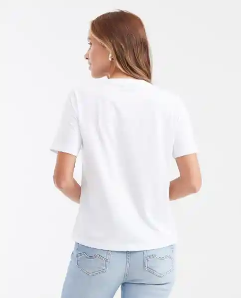 Camiseta Graphic Tee Embellishment Blanco 0 Claro M Chevignon