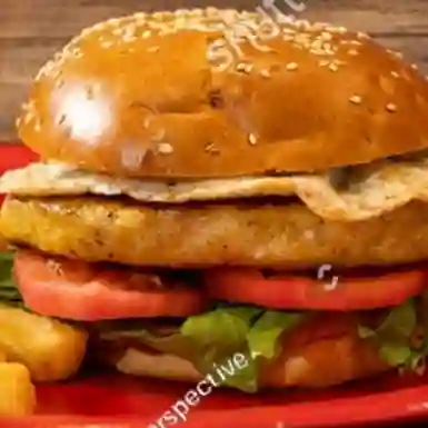 Hamburguesa Criolla Pollo