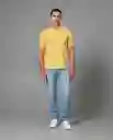 Camisa Tipo Polo Hombre Amarillo Talla L 190G001 Rifle