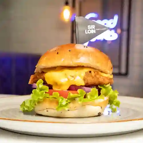 Hamburguesa Pollo Crispy Sencilla
