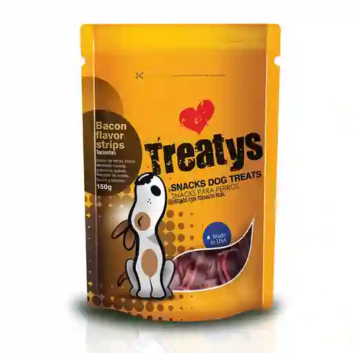 Treatys Snack Para Perro Bacon Flavor
