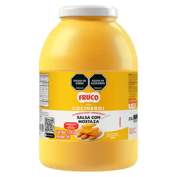Fruco Mostaza Cocinero Pet