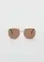 Gafas de Sol Duna Oro Talla 99 Mujer Mango