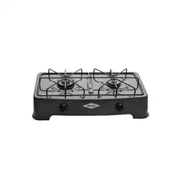 Haceb Estufa de Mesa 2 Puestos Gas Propano Negra