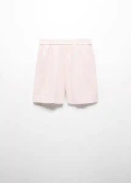 Short Pijama Luca Rosa Light Talla L Mujer Mango