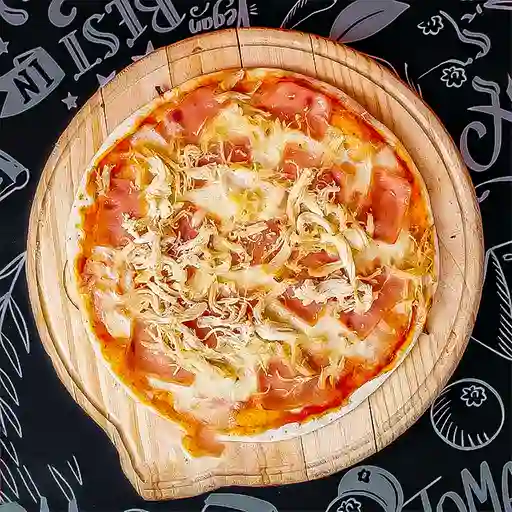 Pizza de Pollo y Jamón