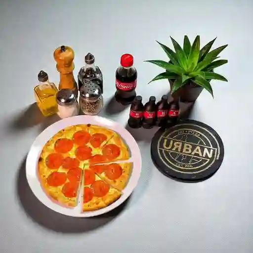 Combo Pizza Personal + Coca-Cola 250ml Pro