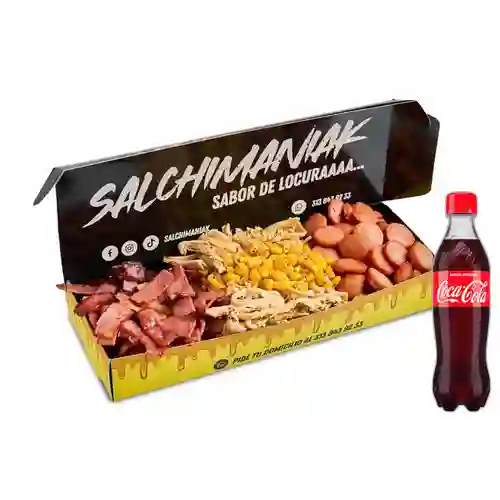 Combo Salchipapa Frenesí +Cocacola Orig 400ml