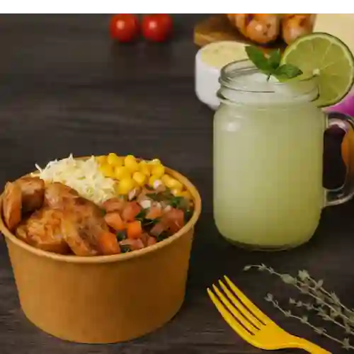 Combo Bowl Chorizo + Bebida