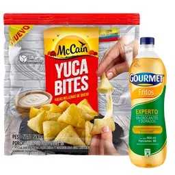 Combo McCain Yuca Bites + Aceite Gourmet Fritos