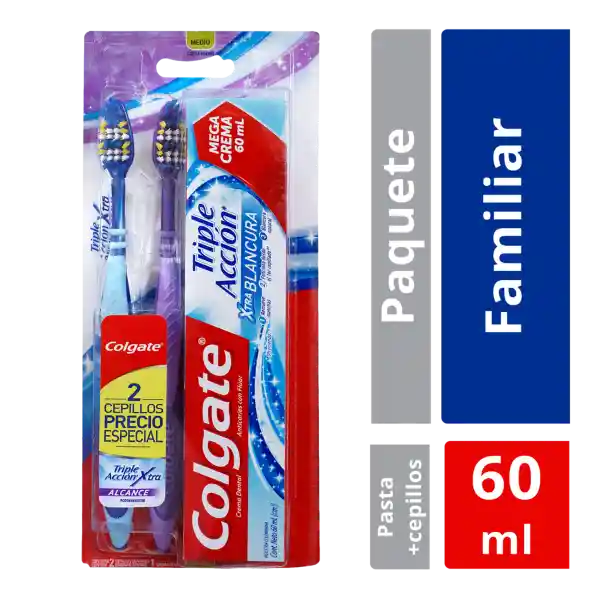 Colgate Triple Acción Cepillo + Crema Dental