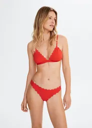 Braga Ondita Rojo Talla XS Mujer Mango