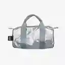 Loqi Bolsa Duffel Pequeño Ligero Gris Metalizado