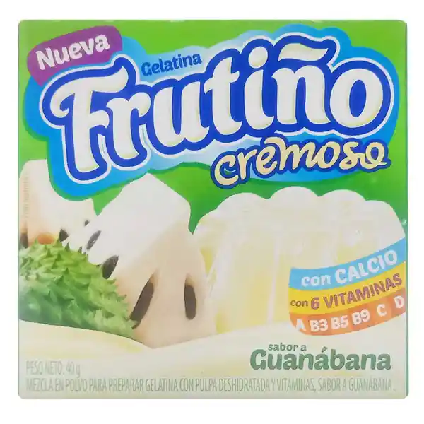 Gelatina Frutiño Cremoso Guanábana