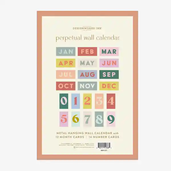 Designworks Inc Calendario de Pared Perpetuo