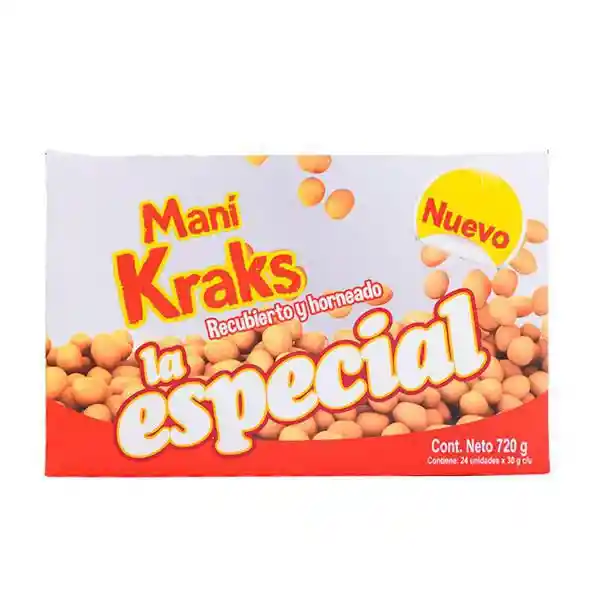 La Especial Mani Kraks Recubierto