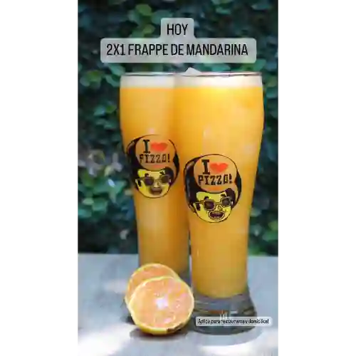 2X1 frappe de mandarina 12onz